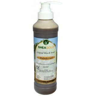 240ml Flüssigseife Black Soap - Palmkernöl