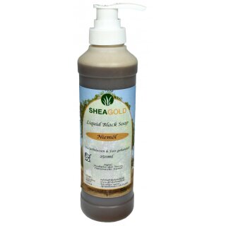 240ml Flüssigseife Black Soap - Niemöl