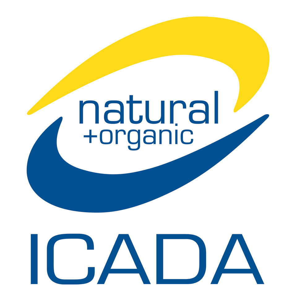 Icada natural and organic logo